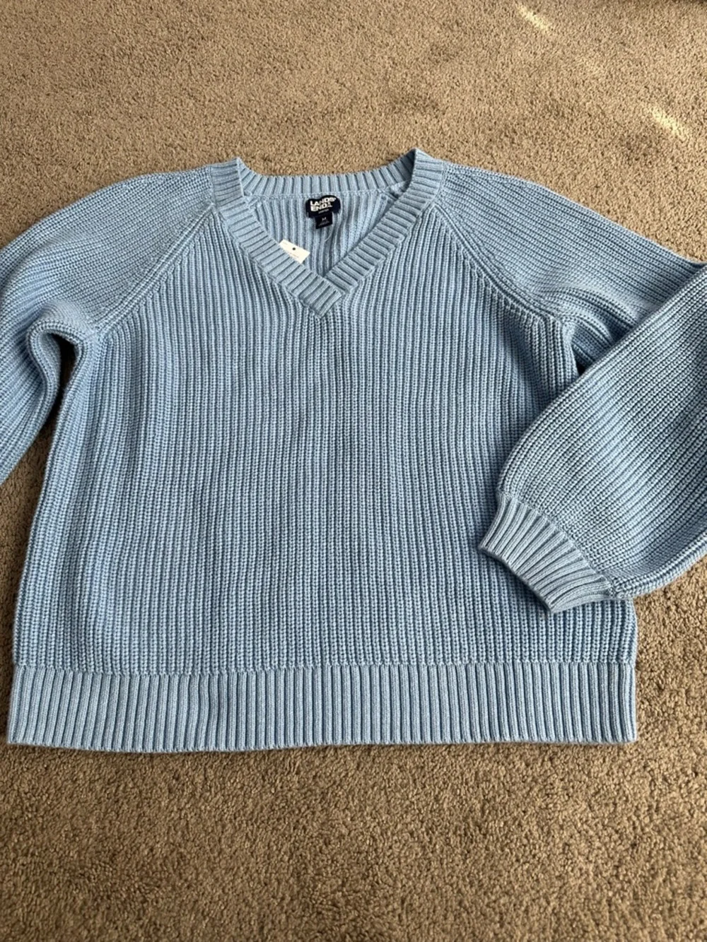 Lands End crop sweater NWT‎